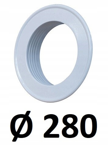 Maskovacia rozeta 280 [mm] BIELA