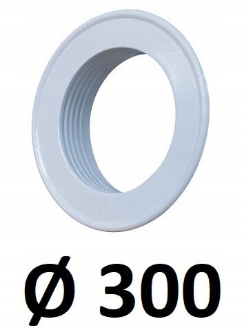 Maskovacia rozeta 300 [mm] BIELA