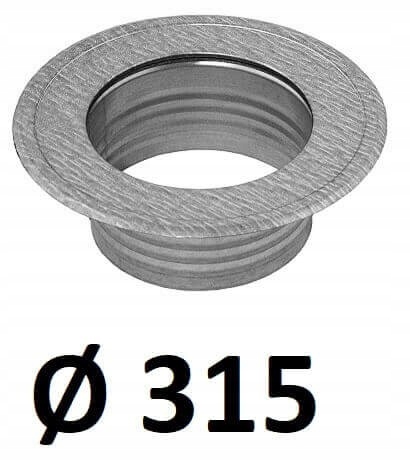 Maskovacia rozeta 315 [mm] ZINC PL