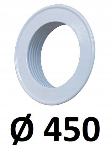 Maskovacia rozeta 450 [mm] BIELA