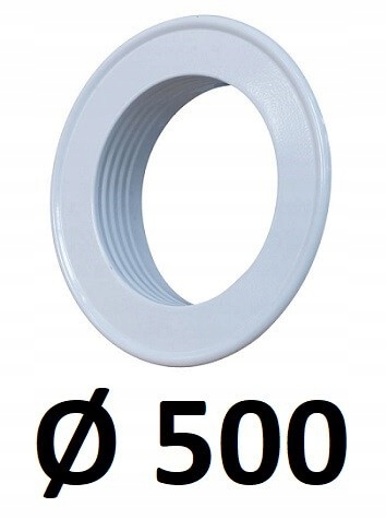 Maskovacia rozeta 500 [mm] BIELA