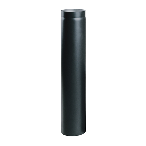 Krbová vložka - Čierna krbová rúra 100 cm fi 250