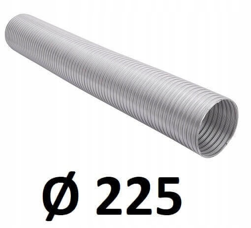 Hliníková spiro trubica 225 [mm]