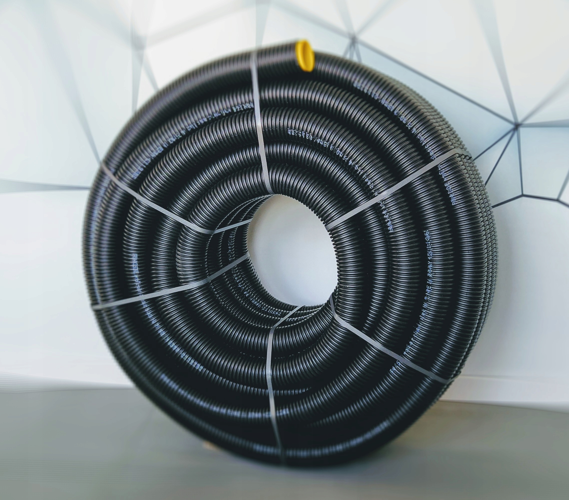 Čierne vetracie potrubie fi75mm-30m, peflex, zehnder