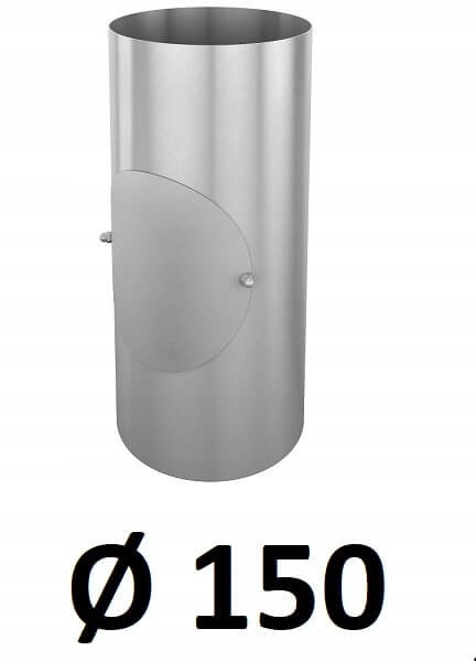 Potrubie s inšpekciou pozinkované 150 [mm] / 0,33 mm