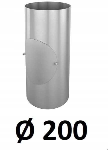 Potrubie s kontrolou pozinkované 200 [mm] / 0,33 mm