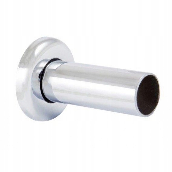 Rúrka Ø 22 mm s okrúhlou rozetou Ø 22x45 mm, chróm