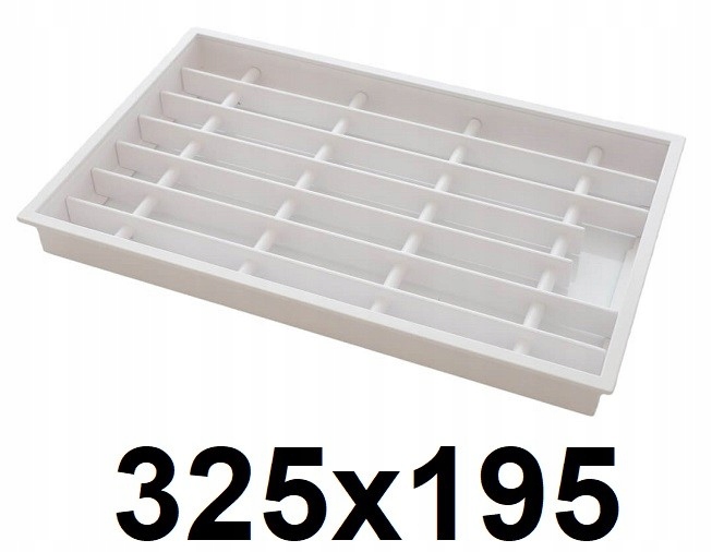 Vetracia mriežka – Krbová mriežka 325 × 195 [mm] BIELA
