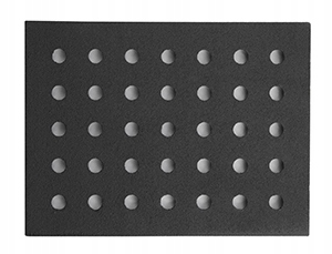 Liatinový rošt A1 235 × 177 mm Cheminees Diffusion