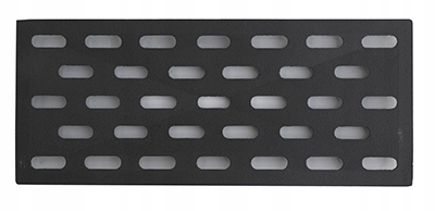 Krbová vložka – Liatinový rošt do krbovej kachle 38 × 16 cm TYP L16