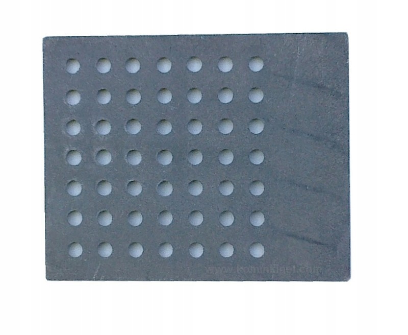 Krbová vložka – Liatinový rošt do krbu Uniflam 23,5 × 29,5 cm 700 819
