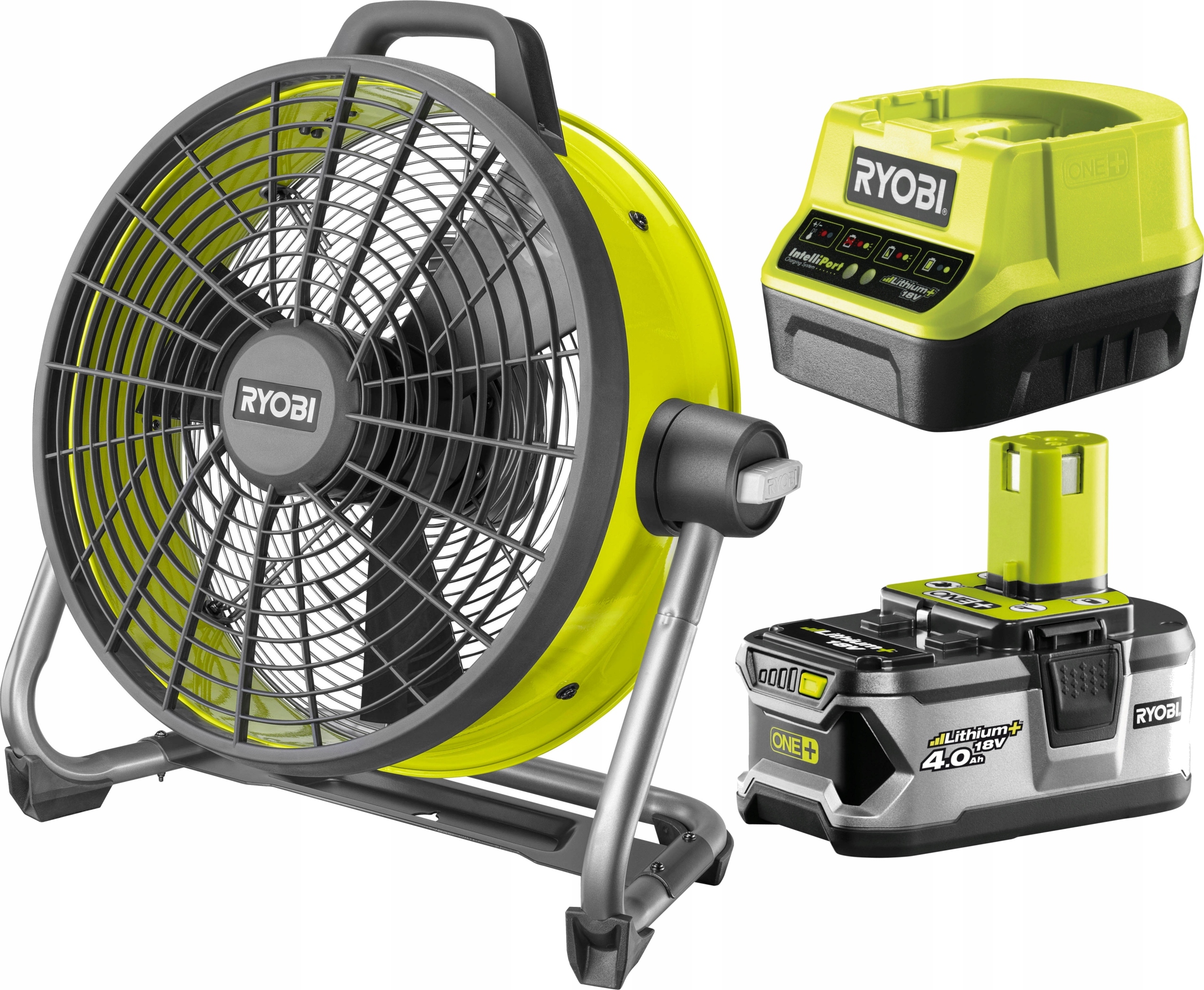 Ventilátor – Ryobi R18F5 Batéria FAN 18 V + 4Ah