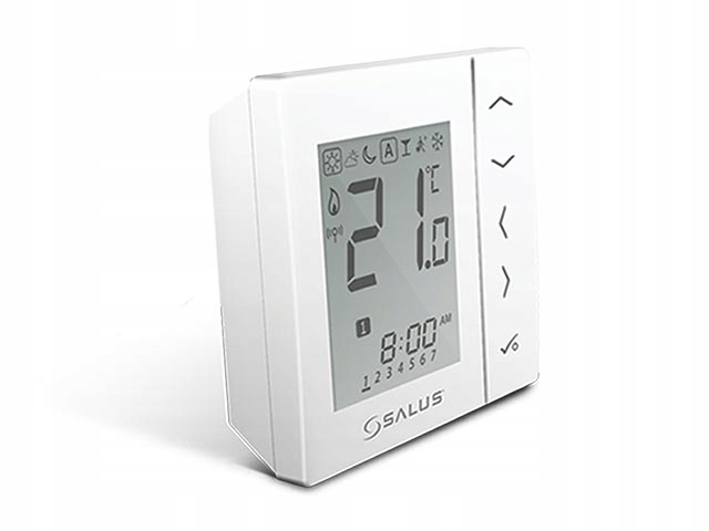 bezdrôtový teplota salus. s.zigbee 4xAAA-BIELA