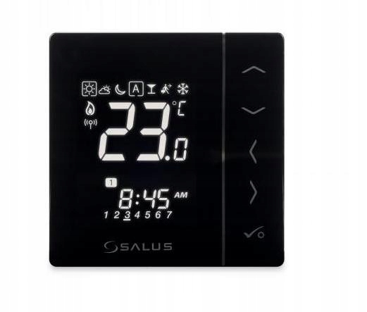 BEZDRÁTOVÝ TERMOSAT SALUS VS20BRF ČIERNY