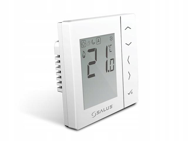 Denný regulátor teploty salusu 230 v – biely