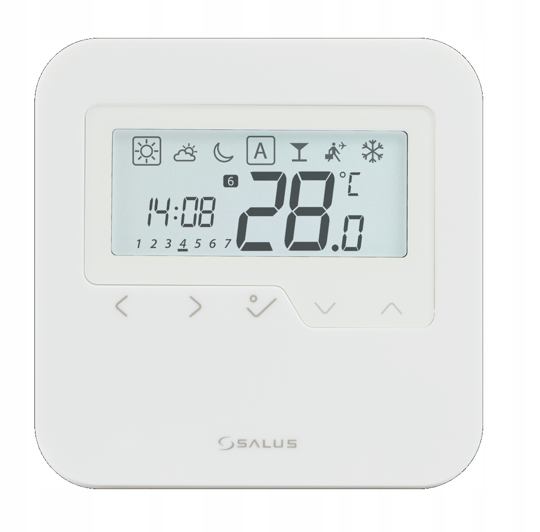 TÝŽDENNÝ REGULÁTOR TEPLOTY SALUS HTRP-RF (50)
