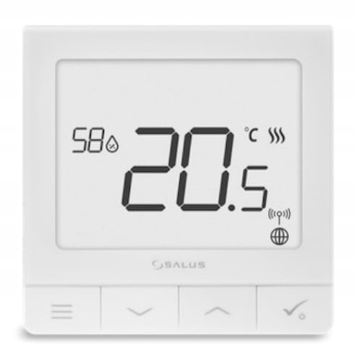 SALUS QUANTUM SQ610 Drôtový ovládač so snímačom
