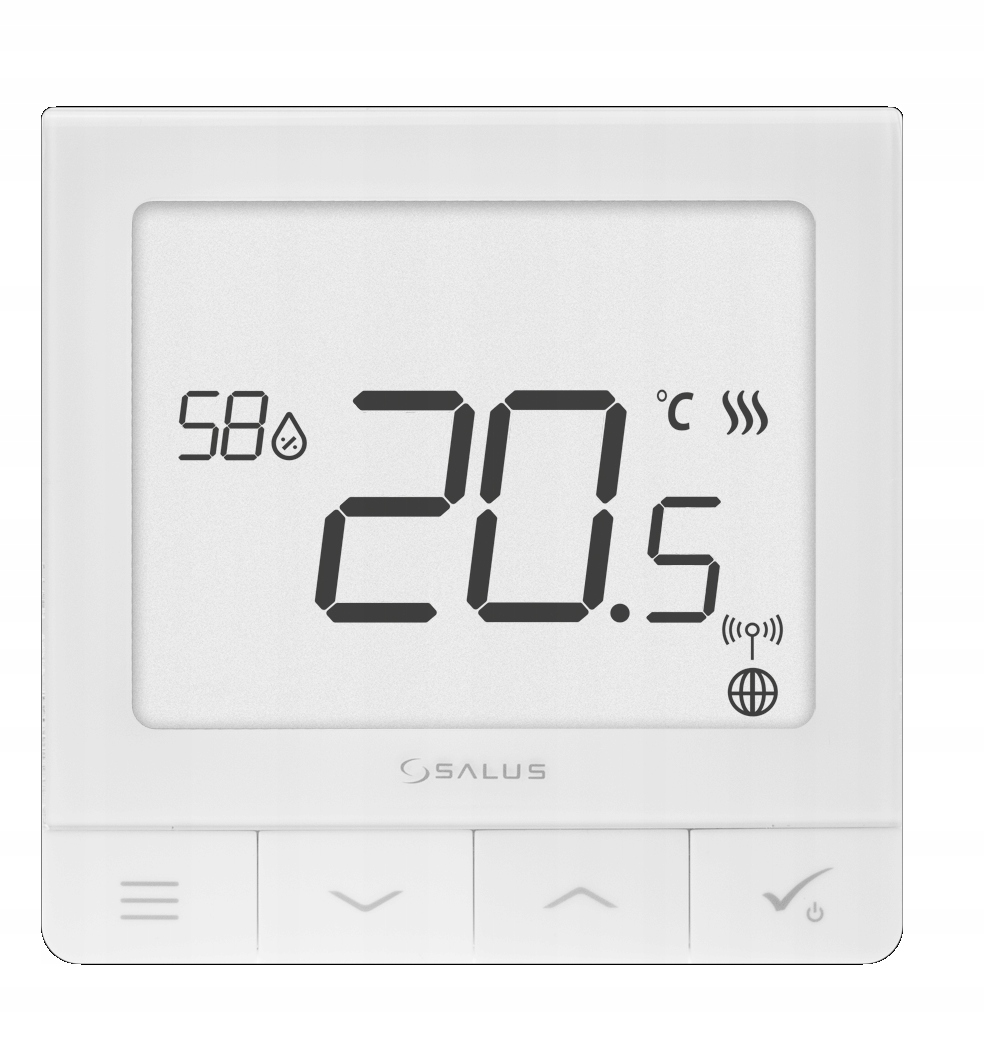 Kvalitná regulácia teploty salus SQ610