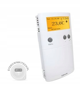 Týždenný regulátor salusu ERT50T triac 230 v