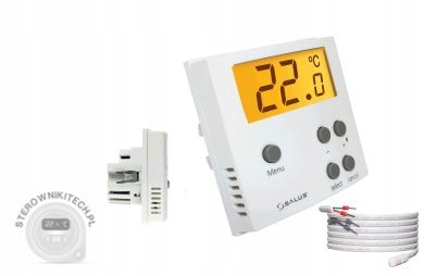Týždenný ovládač salus flush-mounted ERT50UP