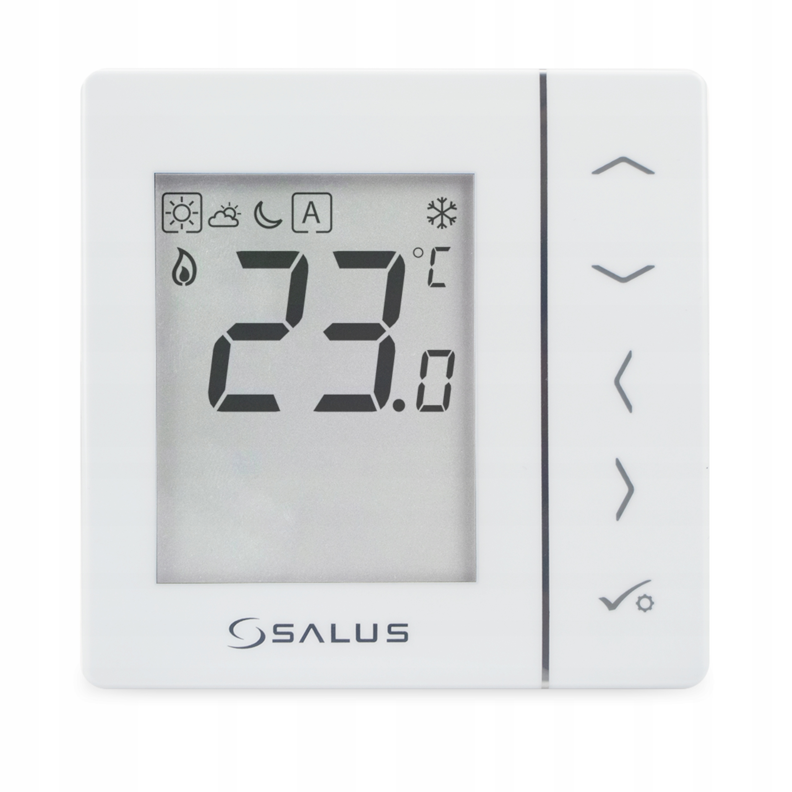 Regulátor teploty Salus VS35W, biely