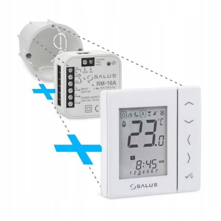 Salusová sada VS30 W + RM16 biela