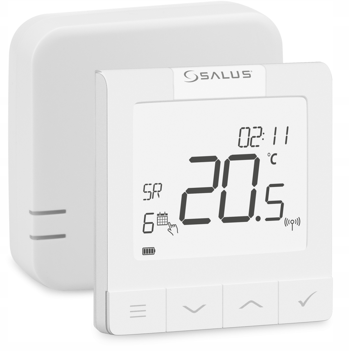 SALUS - rádiový nástenný regulátor kotla WQ610RF