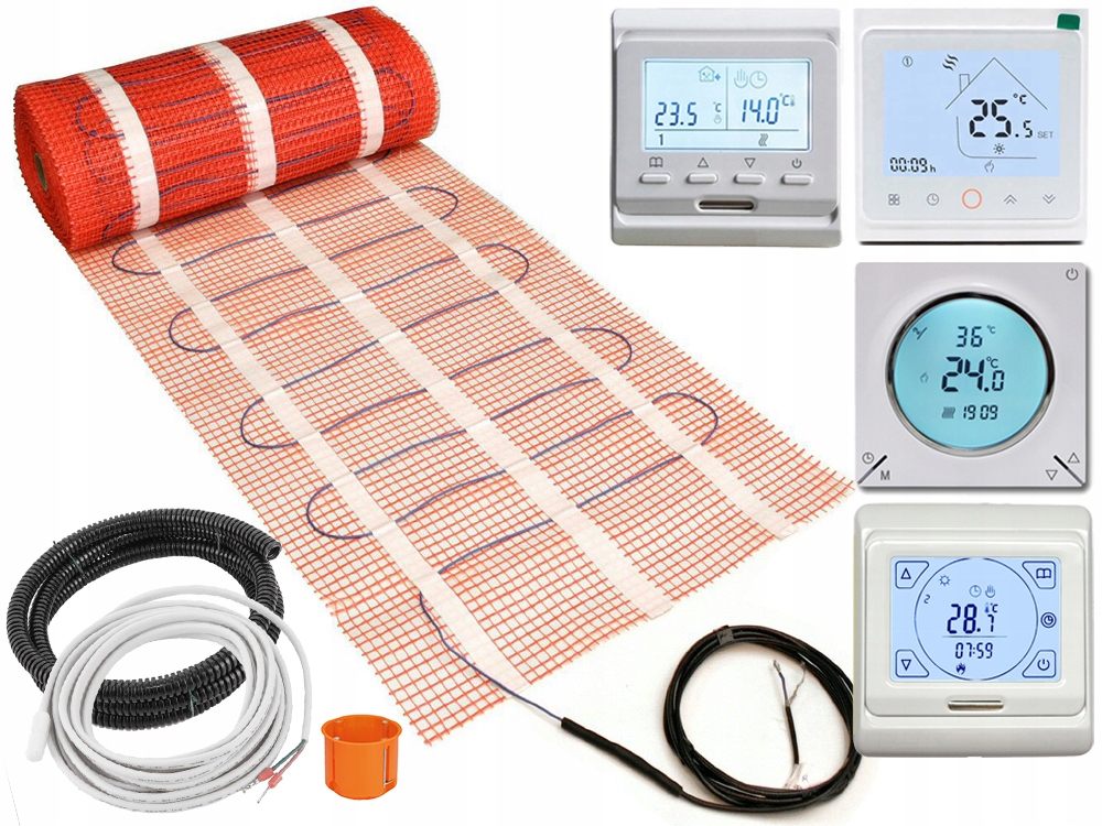 Thermotec TTHM-170-0,5 vykurovacia rohož 1 × 0,5 m 170 w/m²