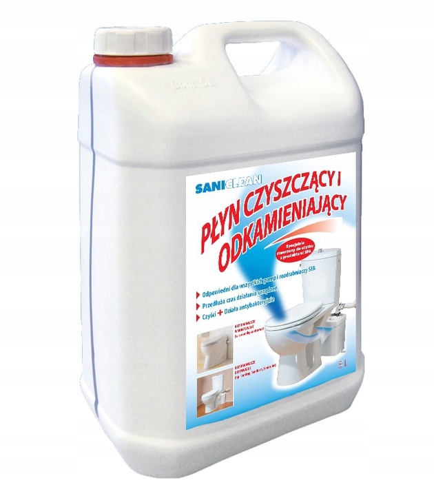SFA SANICLEAN Odvápňovací a čistiaci prostriedok 5L