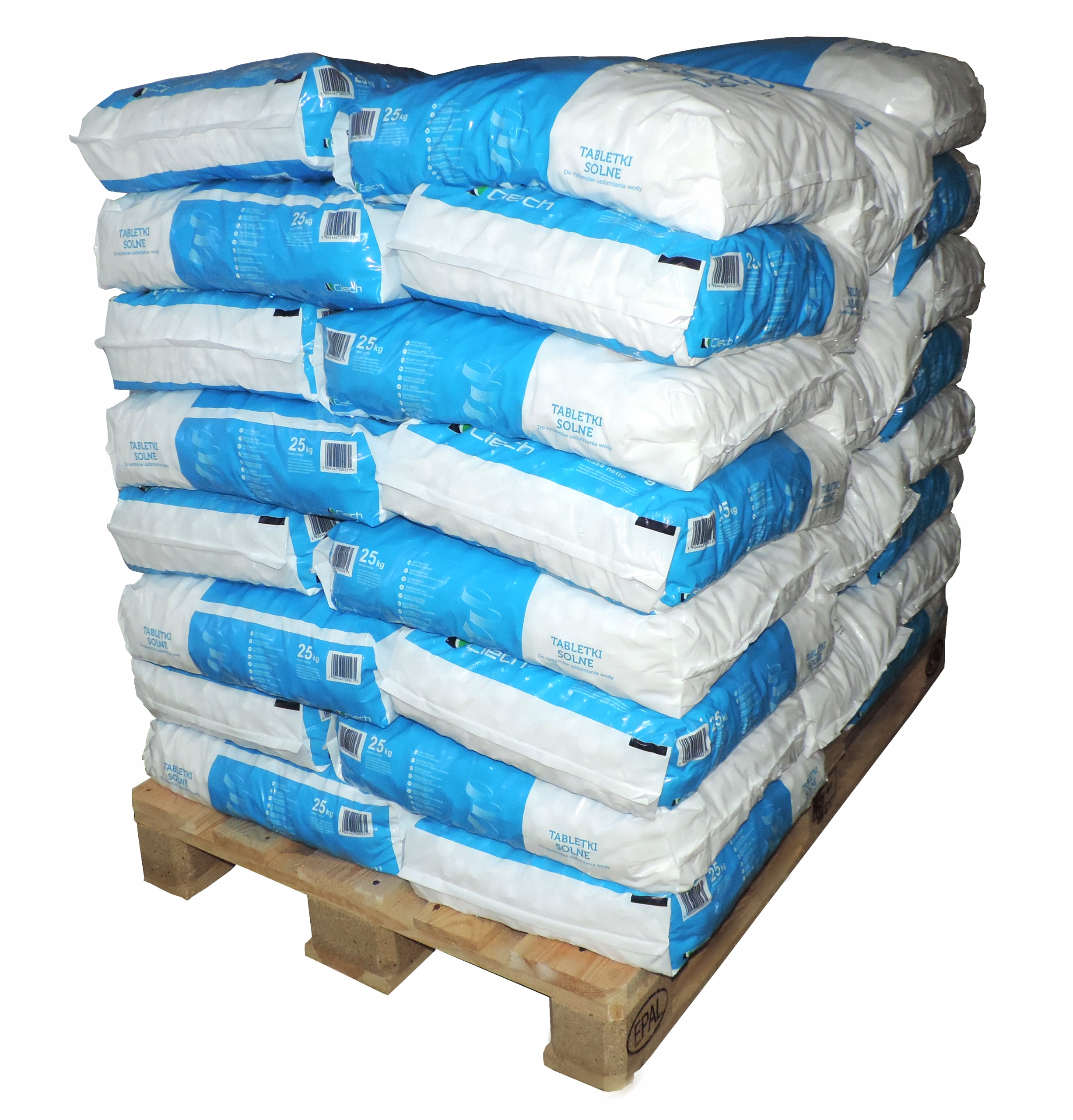 SOLI 1000kg SOLNÉ TABLETY VODA ZMÄKČOVAČ PL