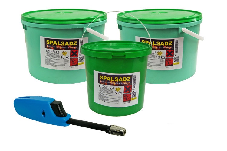 PALIVOVÝ PRÁŠK NA SOOT sporák 25KG + zapaľovač