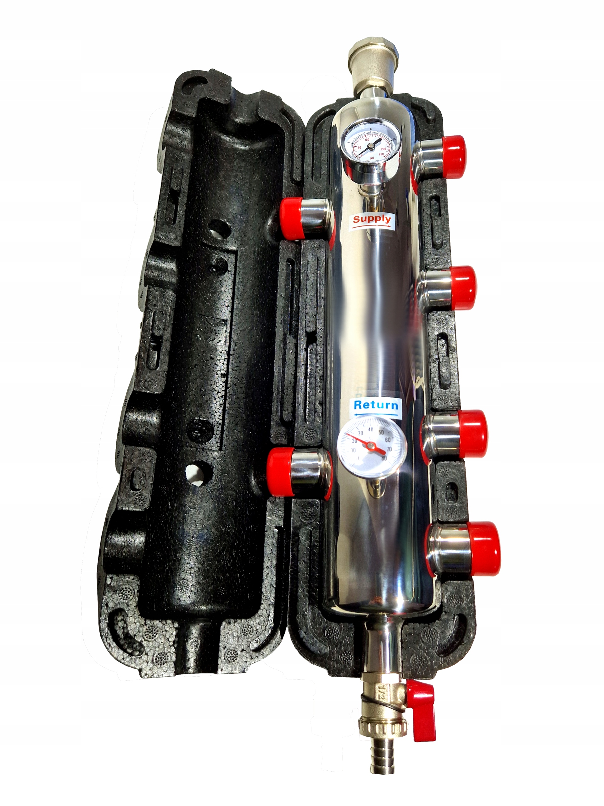 HYDRAULICKÁ SPOJKA DN25 1' 70 kW s izol