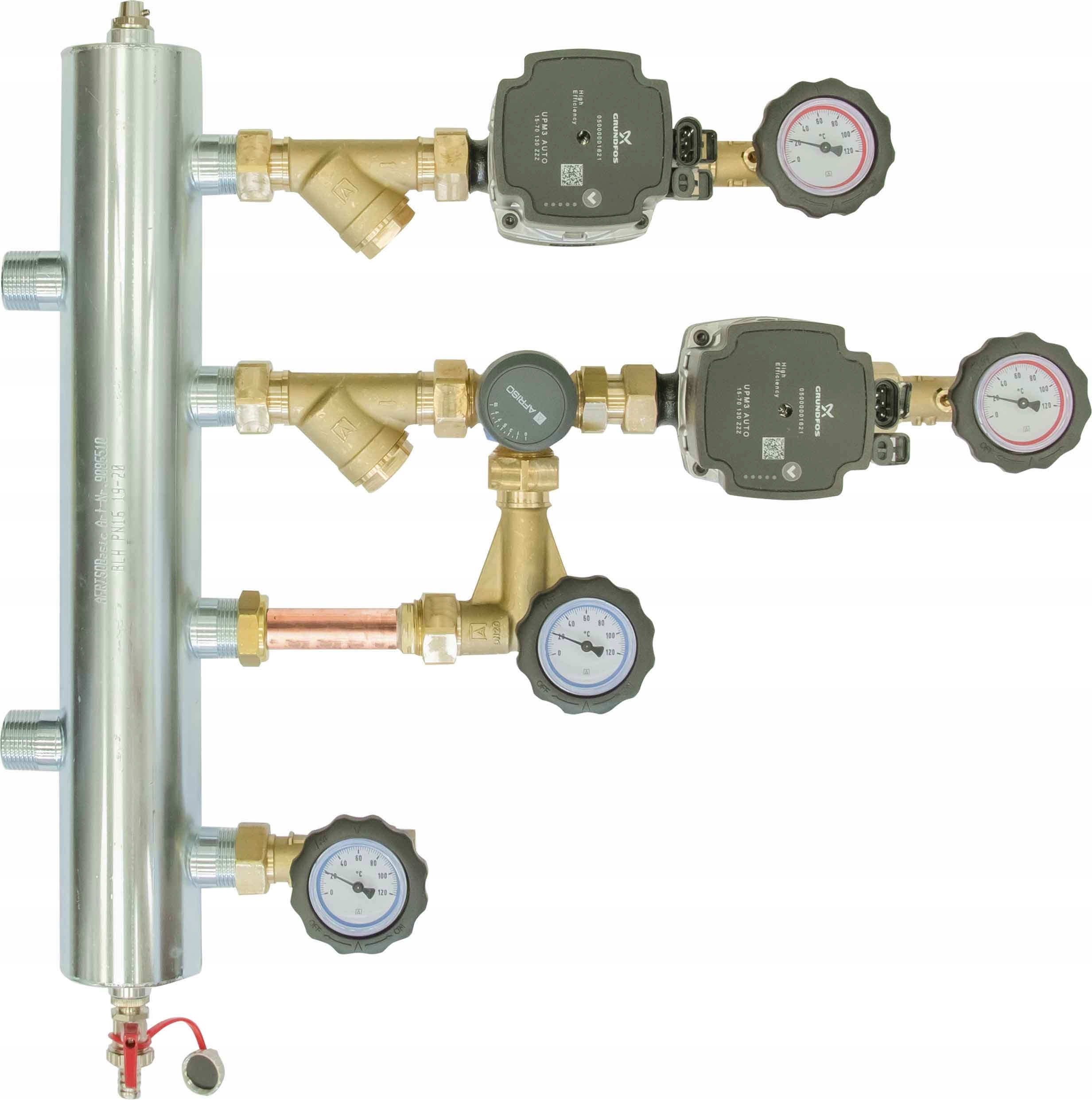 HYDRAULICKÁ SPOJKA 2 MAX 70 KW OTOČNÝ VENTIL