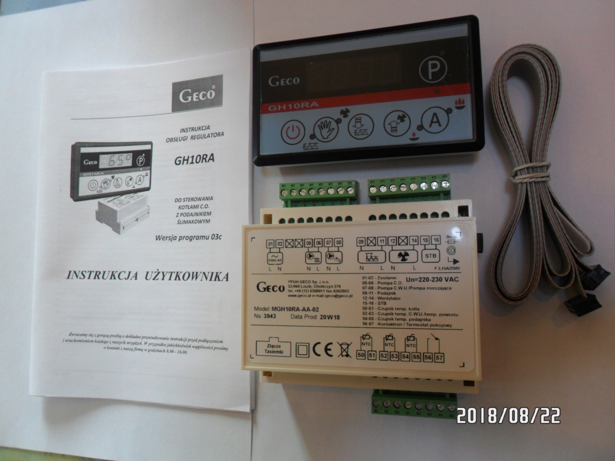 REGULÁTOR GECO GH10RA náhrada G-403-PO2- NOVÝ fv