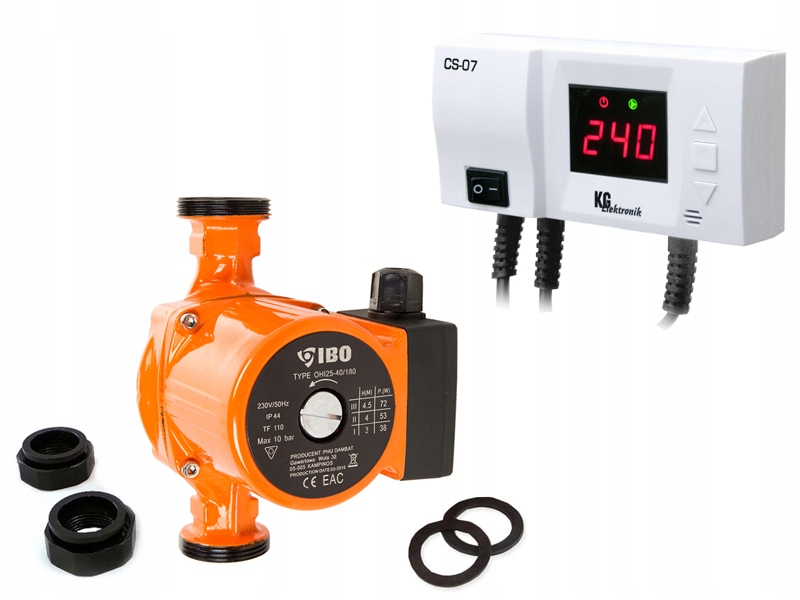 Regulátor led regulátora + čerpadlo ibo ohi 25/40 180