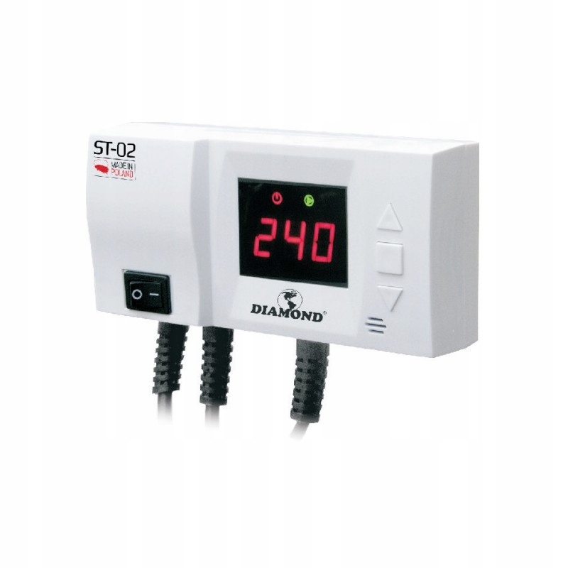 TERMOREGULÁTOR LED DIAMANTOVÝCH REGULÁTOROV ST-02 LED