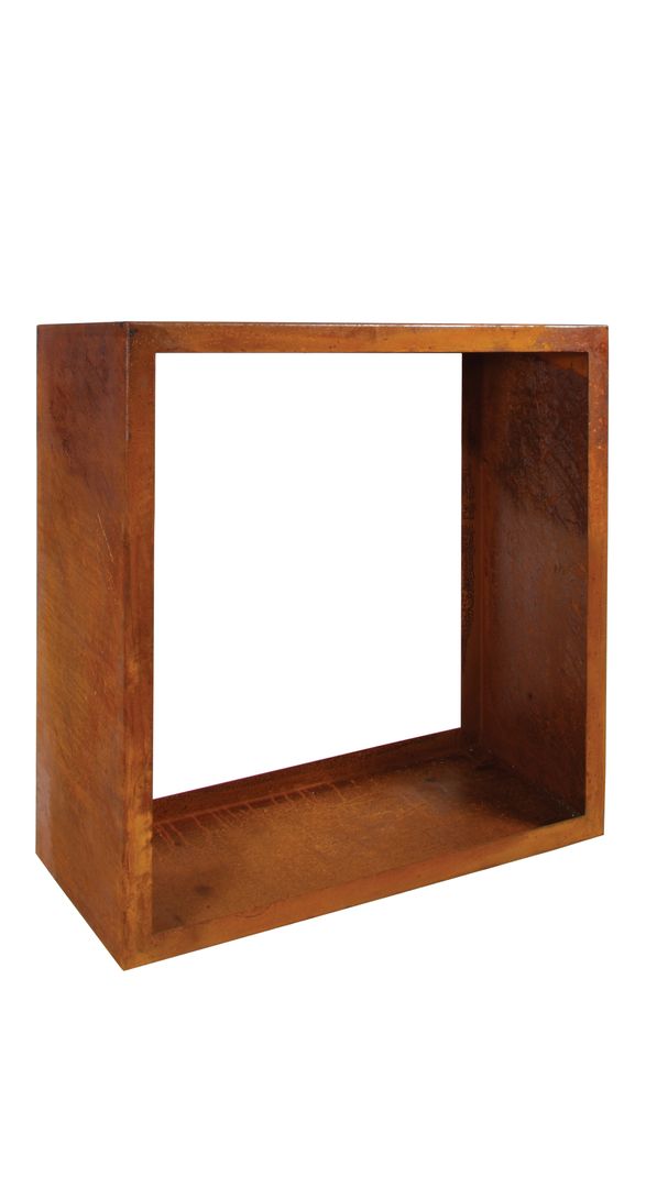 Stojan, kôš na drevo DREVENÝ STOJAN KOVOVÁ POLICE LOFT DIY 58x58 *