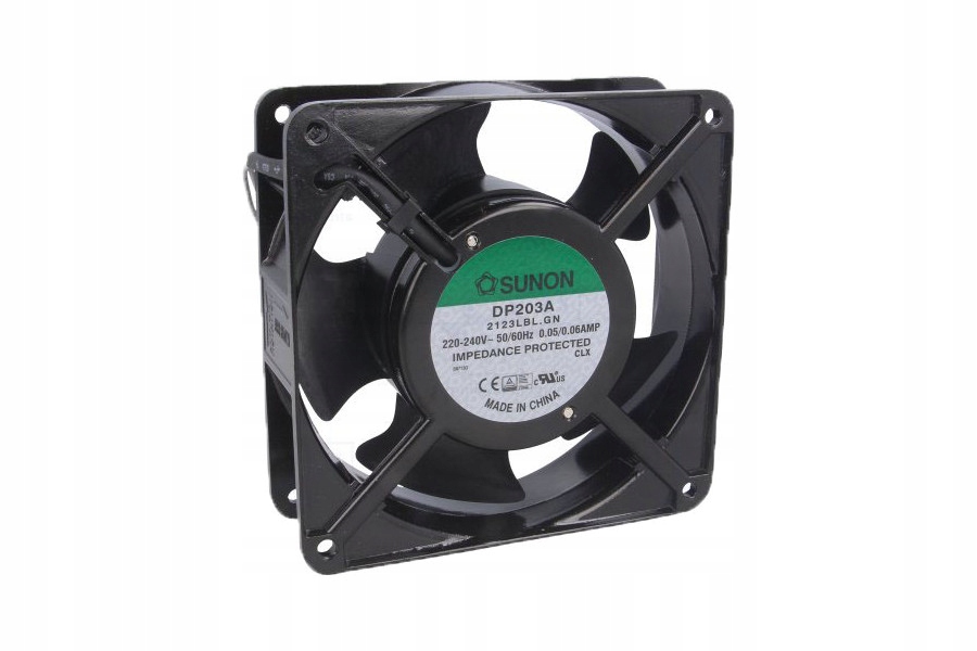 Ventilátor – SUNON AC GUĽOVÝ VENTILÁTOR 230 V 120 × 120 mm 122m3 / h