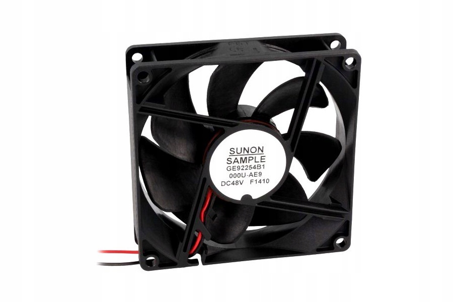 Ventilátor – SUNON DC FAN IP68 48 V 92 × 92 × 25 m 127,42m3 / h