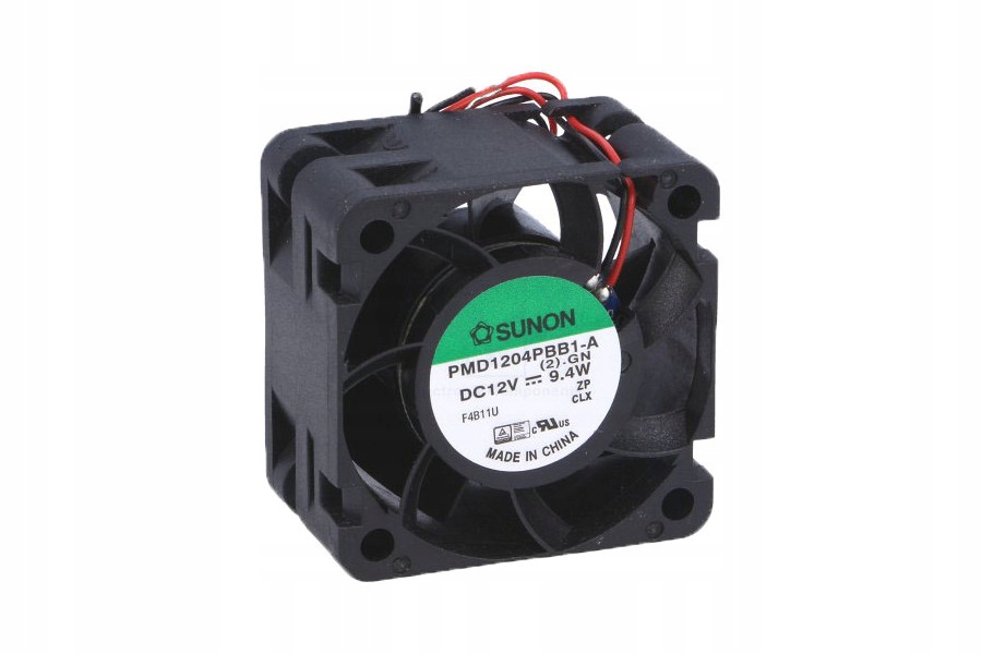 Ventilátor – SUNON DC KULOVÝ VENTILÁTOR 12 V 40 × 40 mm 39,92m3 / h