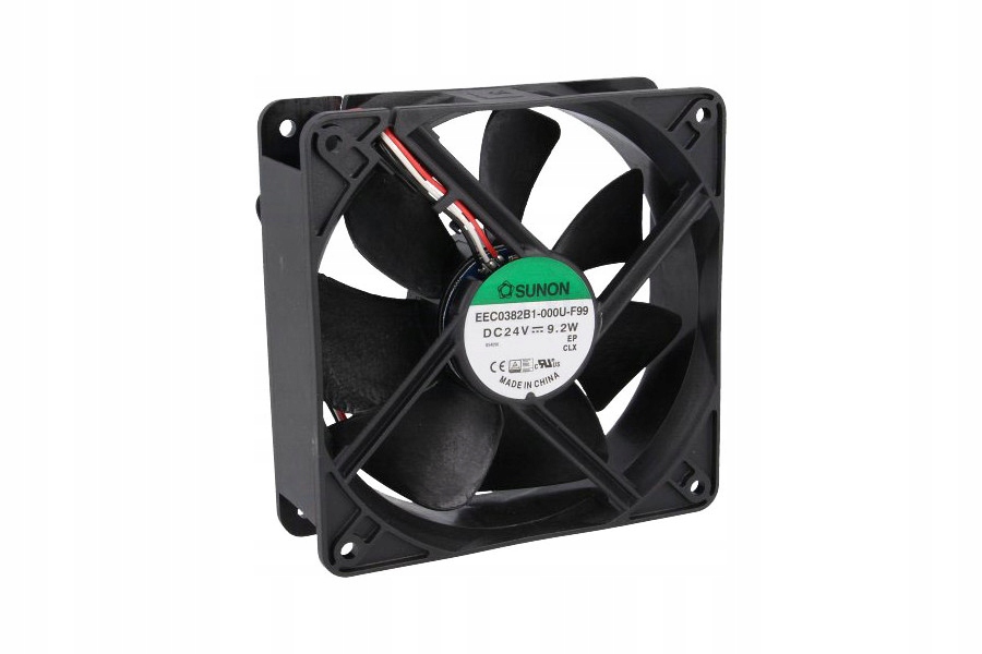 Ventilátor – SUNON DC KULOVÝ VENTILÁTOR 24 V 120 × 120 mm 234m3 / h