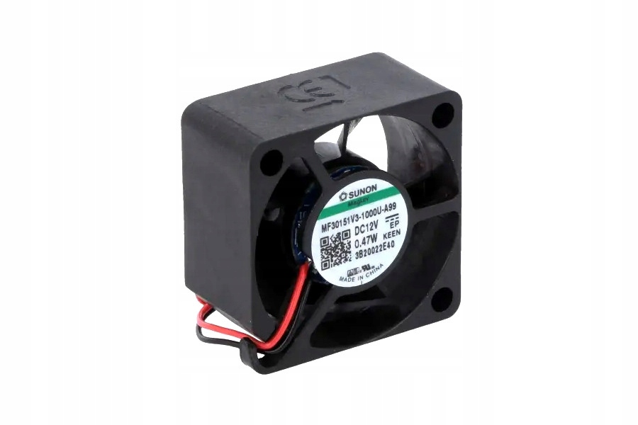 Ventilátor - SUNON AXIAL FAN 12VDC 30x0x15mm 4,57m3 / h