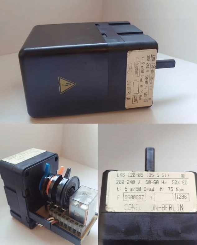 Pohon vzduchovej klapky LKS 120-05 B5-5-S1