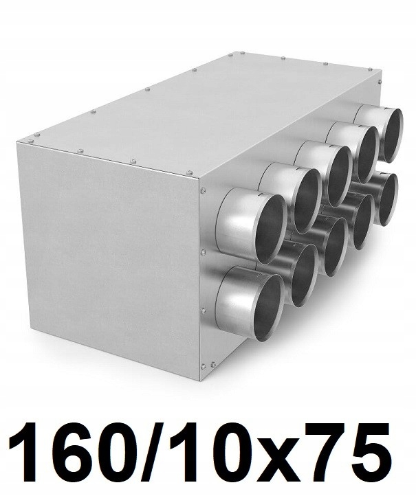 Rekuperátor – Rekuperačný box 160 / 10 × 75 [mm]