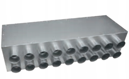 Dvojradová rozvodná skrinka IZOLw 200 / 18x75mm
