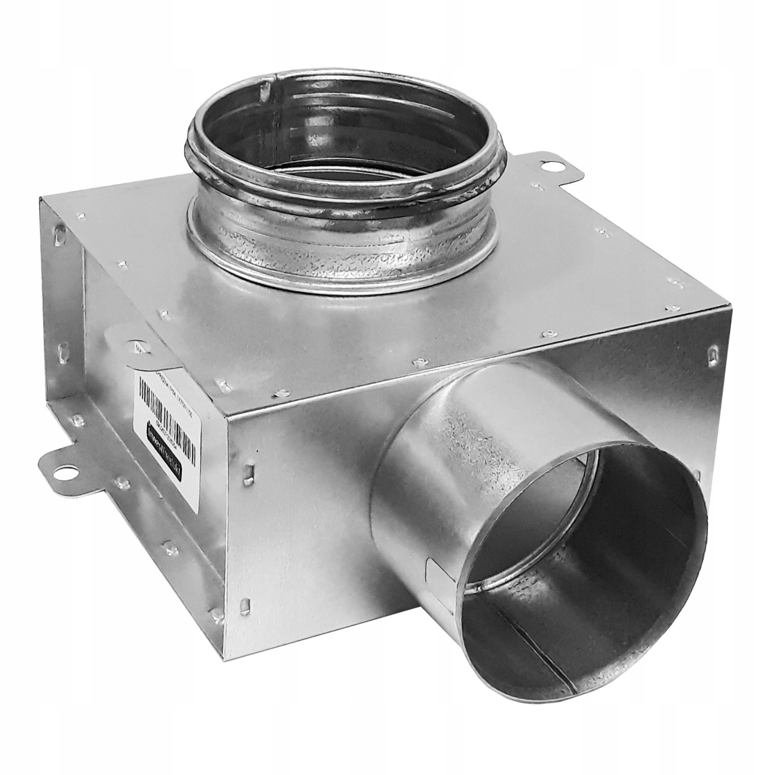 Plenum box krátky 100 / 1x75 ventilačný flex