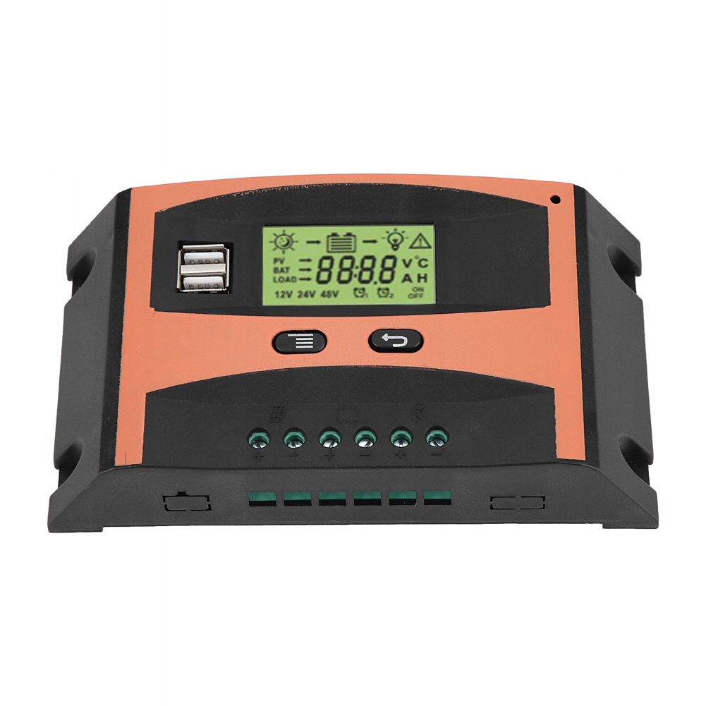 Fotovoltaika - Regulátor nabíjania solárneho nabíjania MPPT 12/24V 50A LCD