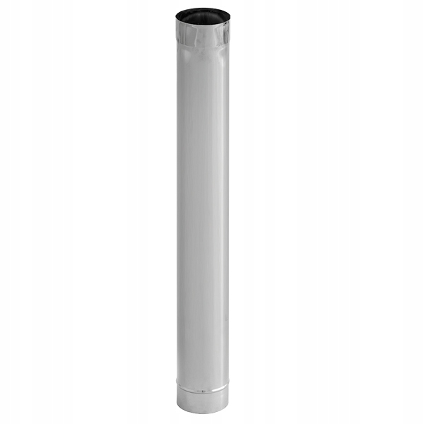 Rovná rúrka Spiroflex, priemer 110 1000 mm, nehrdzavejúca