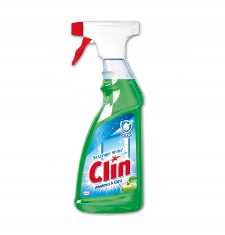 Krbová vložka - Clin Apple sprej na čelné sklo 500ml 10ks.