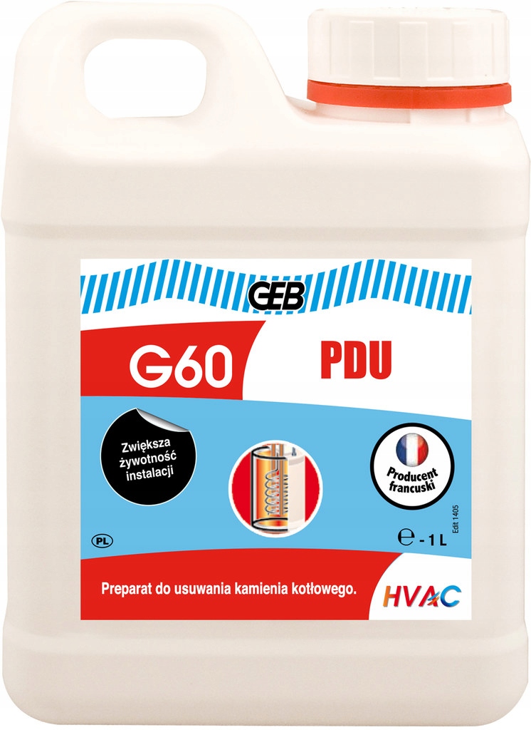 ODVÁPŇOVAČ na odstránenie KOTLA VÁPNA